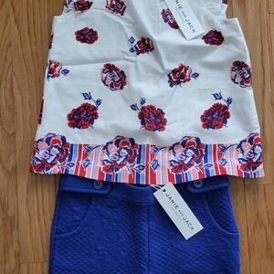 NWT Janie and Jack outfit. Shorts and top size 2t